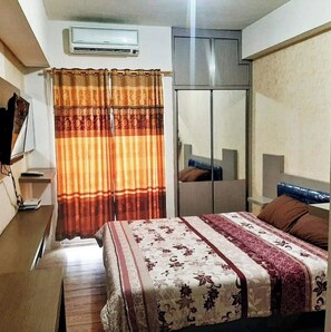 Chambre Double Deluxe | Wi-Fi gratuit, draps fournis