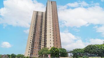 Façade de l’hébergement