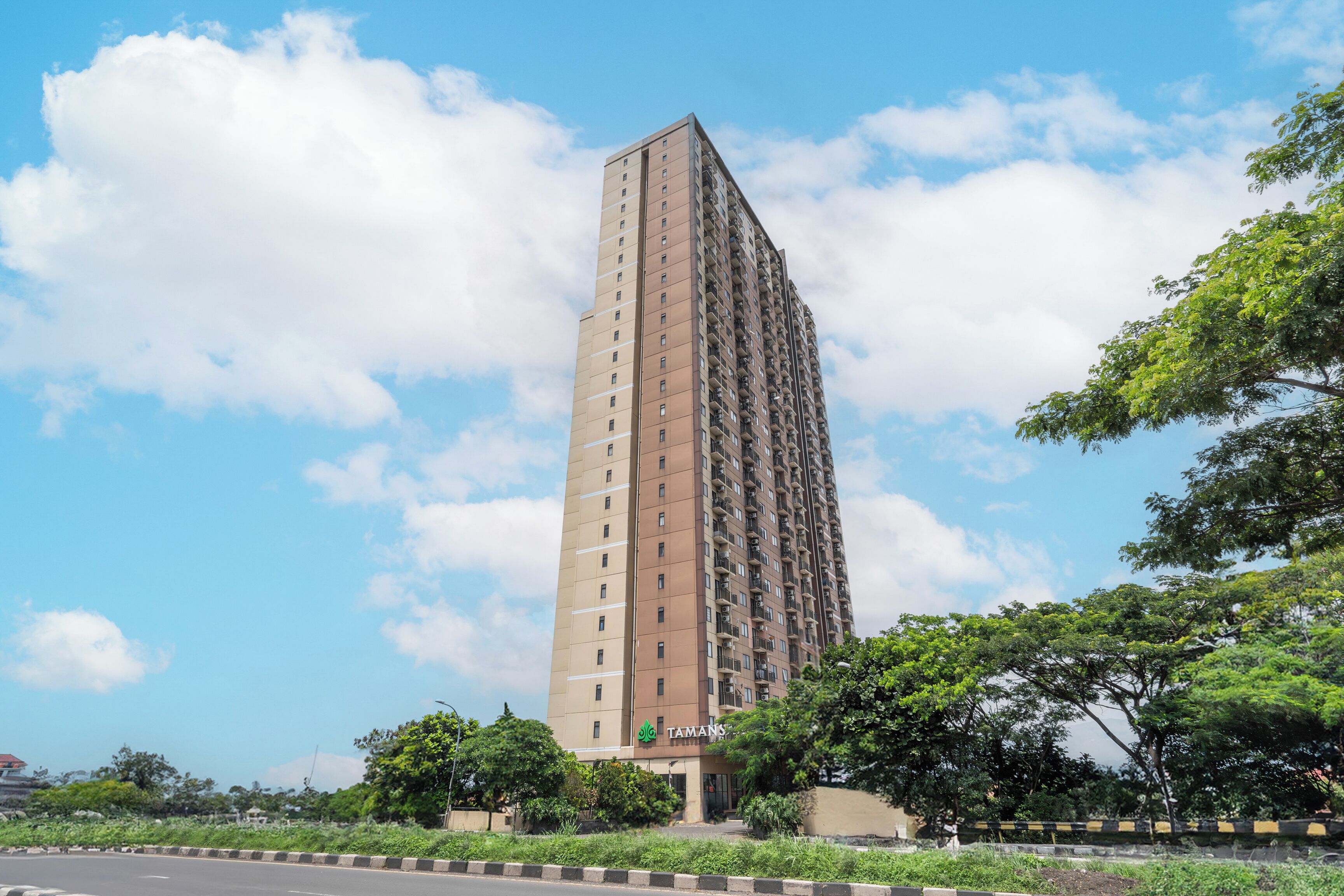 Façade de l’hébergement