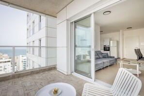 Apartment, Balcony, Beach View | Balcony - Seaside High-Rise Apt by Sea N' Rent (Netanya)