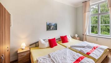 2 camere, Wi-Fi gratuito, lenzuola