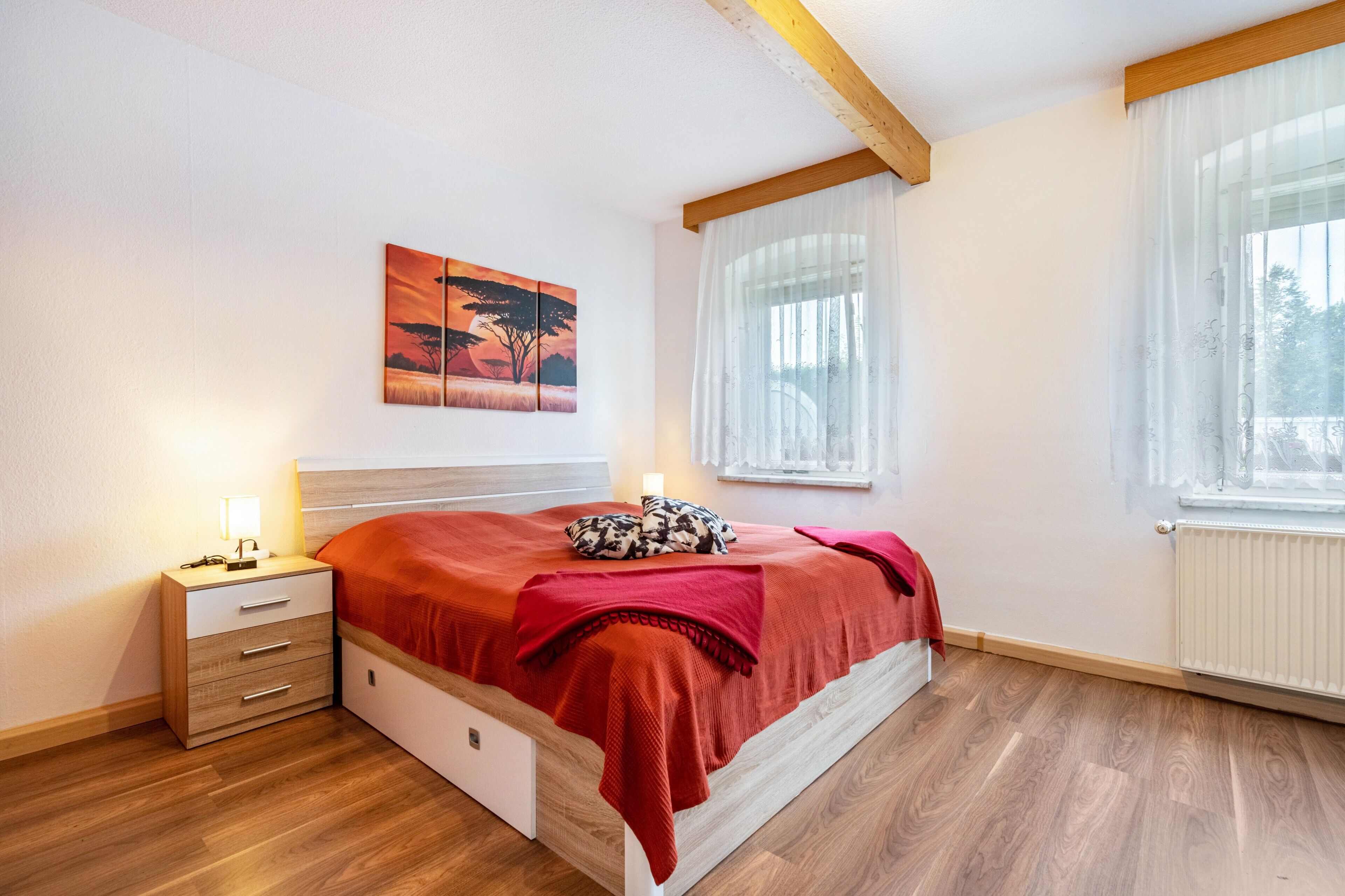 1 Schlafzimmer, kostenloses WLAN, Bettwäsche, Rollstuhlgeeignet