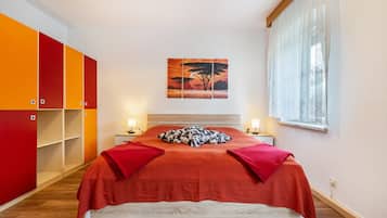 1 Schlafzimmer, kostenloses WLAN, Bettwäsche, Rollstuhlgeeignet