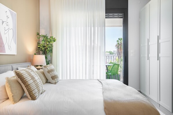 Apartment, Balcony | 4 bedrooms, free WiFi - Modern Haven in South TLV by Sea N' Rent (Tel Aviv)