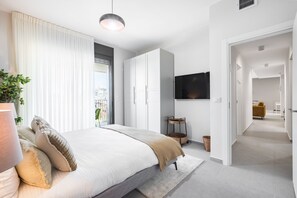 Apartment, Balcony | 4 bedrooms, free WiFi - Modern Haven in South TLV by Sea N' Rent (Tel Aviv)