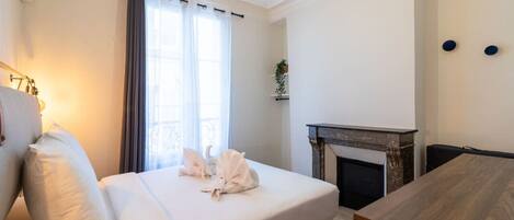 2 slaapkamers, een strijkplank/strijkijzer, reisbedje, wifi