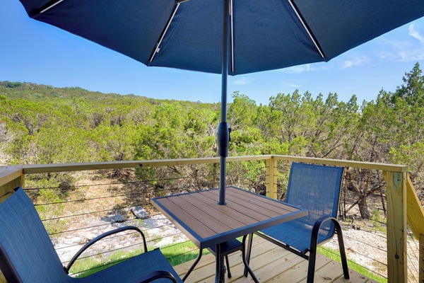 Canyon Lake Vacation Rental | Studio | 1BA | 260 Sq Ft | Stairs Required