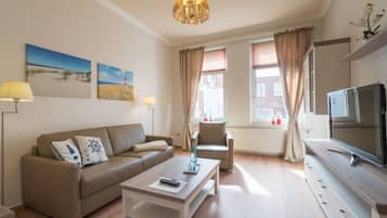 Comfort Suite, Private Bathroom, Courtyard View (Apartment Austernfischer) | Lounge