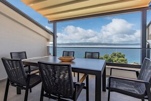 家庭公寓, 多间卧室, 临海 (Pool Apartment Panorama) | 阳台