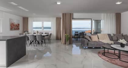 Pool Apartment Sunset With Sea View