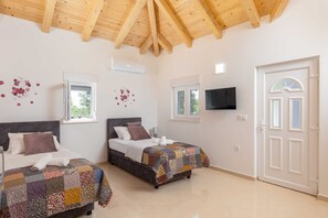 Studio (Apartments Roza - Superior Studio Apa) | Vardagsrum | 32-tums platt-tv med kabelkanaler