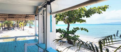 Huis, uitzicht op strand | Kameruitzicht