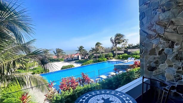 Azure Sand Retreat 2 Double Beds Ocean View | Balcony view - Du Parc Resort Mũi Né (Mui Ne)