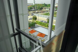 Quarto casal luxo | Vista da sacada