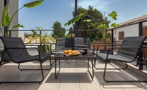 Outdoor dining - Chrysma Urban Living 3
(C6RC+C86 Rhodes, Greece)