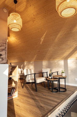 Superior Chalet, Garden View, Garden Area