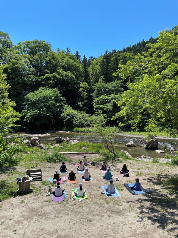 Overnattingsstedets uteområder