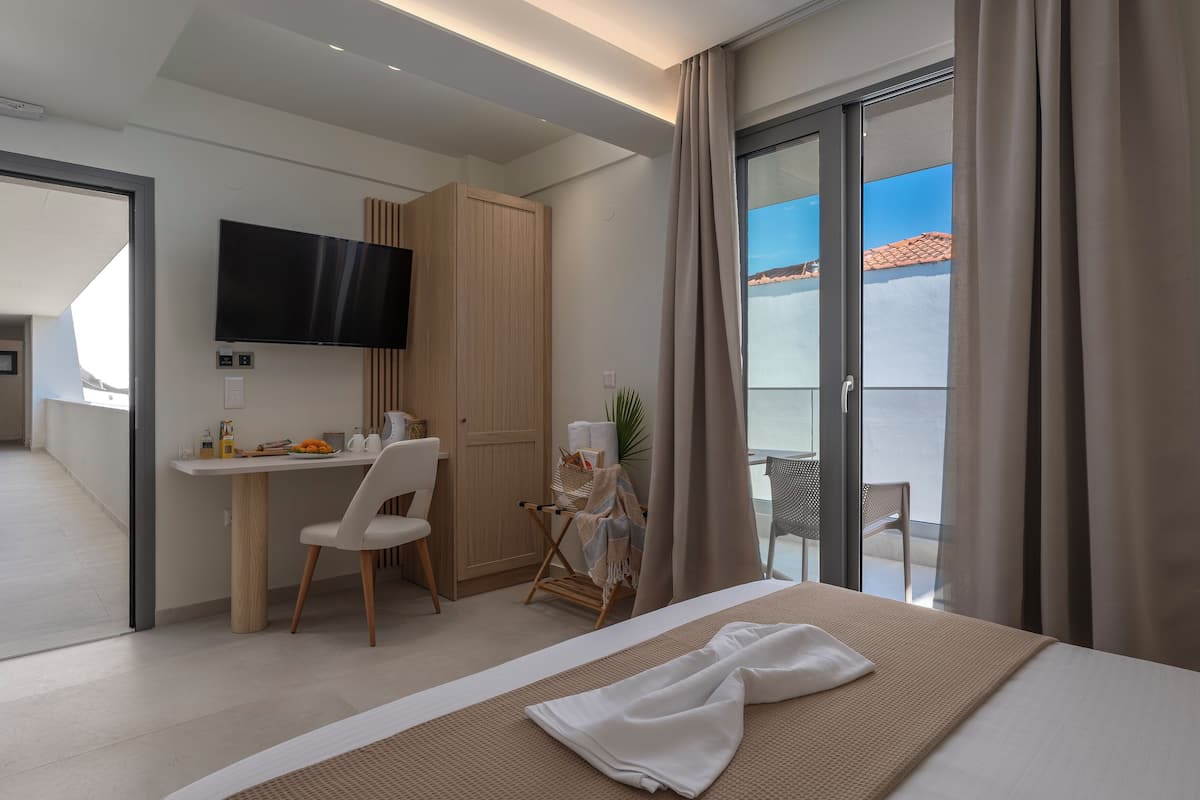 Standard-Doppelzimmer | 1 Schlafzimmer, hochwertige Bettwaren, Betten mit Memory-Foam-Matratzen