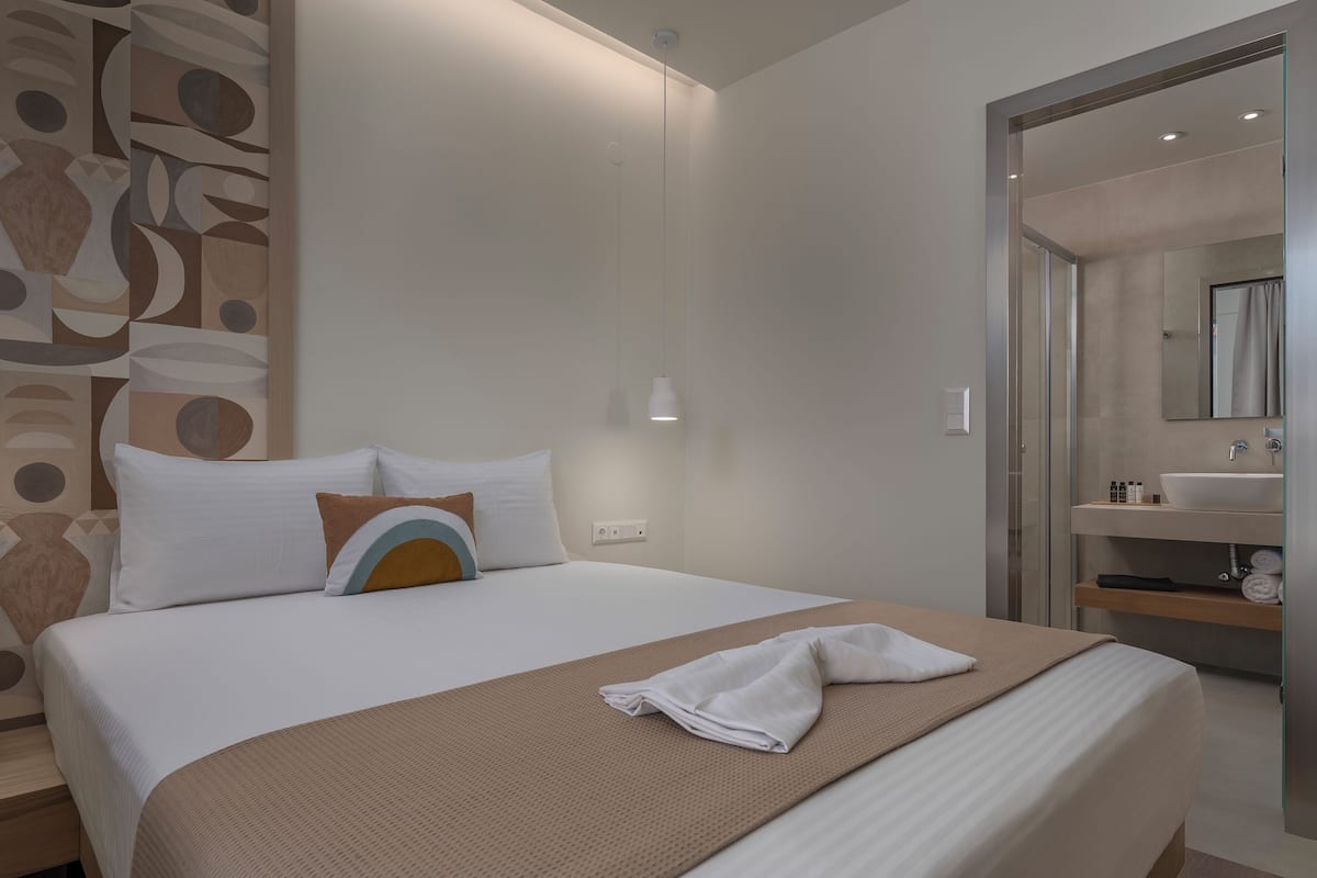 Standard-Doppelzimmer | 1 Schlafzimmer, hochwertige Bettwaren, Betten mit Memory-Foam-Matratzen