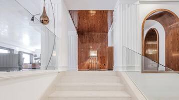 Interior entrance