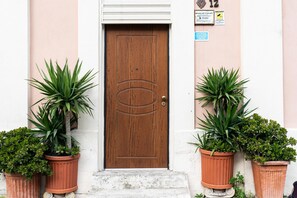 Entrée de l’hébergement