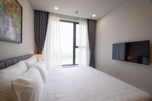 Appartement, 2 chambres | 2 chambres, literie hypoallergénique, minibar, bureau