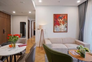 Apartment, 2 Bedrooms | Living area - NEXUS LUMIERE RIVERSIDE (Ho Chi Minh City)