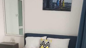 Appartement | 1 chambre, fer et planche à repasser, accès au Wi-Fi (inclus)