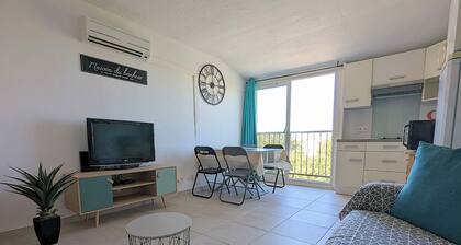 Appartement avec wifi, climatisation, parking privé et ménage inclus