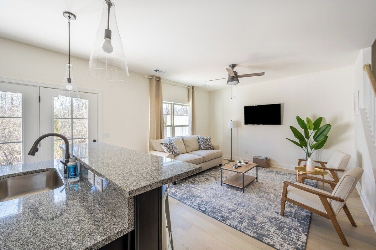 Televisie en een kantoor