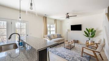 Televisie en een kantoor