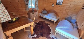 Cabane | Wi-Fi gratuit, draps fournis