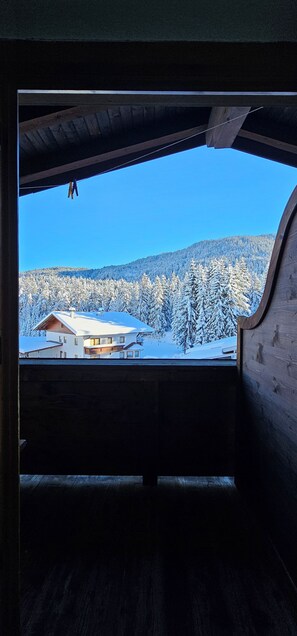 Classic-Apartment, 2 Schlafzimmer, Bergblick | Terrasse/Patio