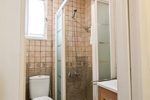 Een douche, een haardroger
