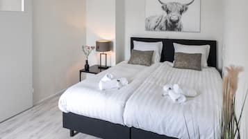 1 slaapkamer, een bureau, gratis wifi, beddengoed
