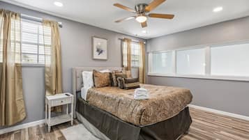 3 bedrooms, iron/ironing board, free WiFi, bed sheets