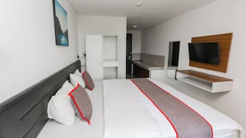 Kamar Double Deluks | Wi-Fi gratis dan seprai linen