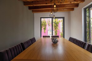 Dining room - LUXO Casa en San Miguel de Allende Centro con Vistas Panorámicas (San Miguel de Allende)