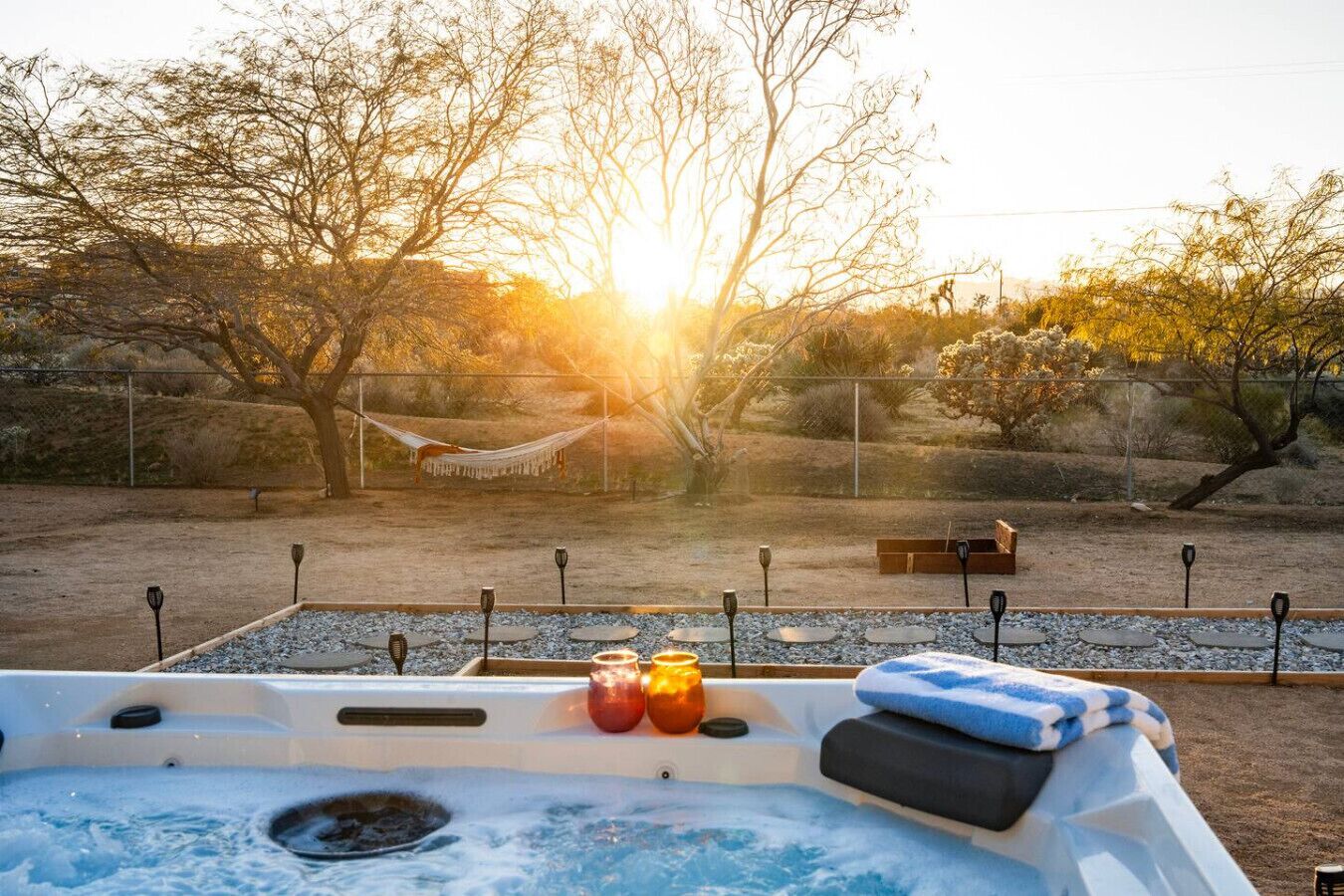 مغطس سبا خارجي