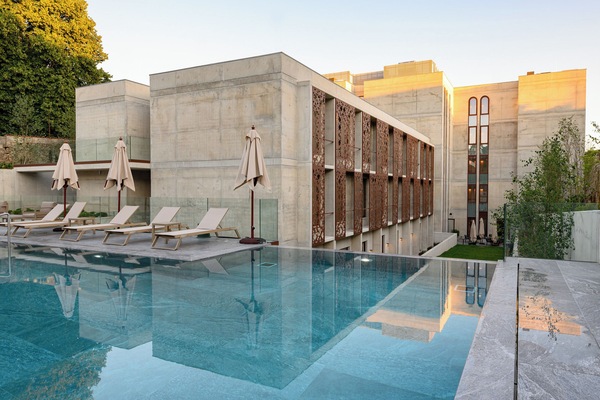 Indoor pool, seasonal outdoor pool
