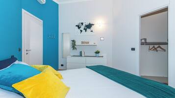 Apartemen | 1 kamar tidur, Wi-Fi gratis, dan seprai linen