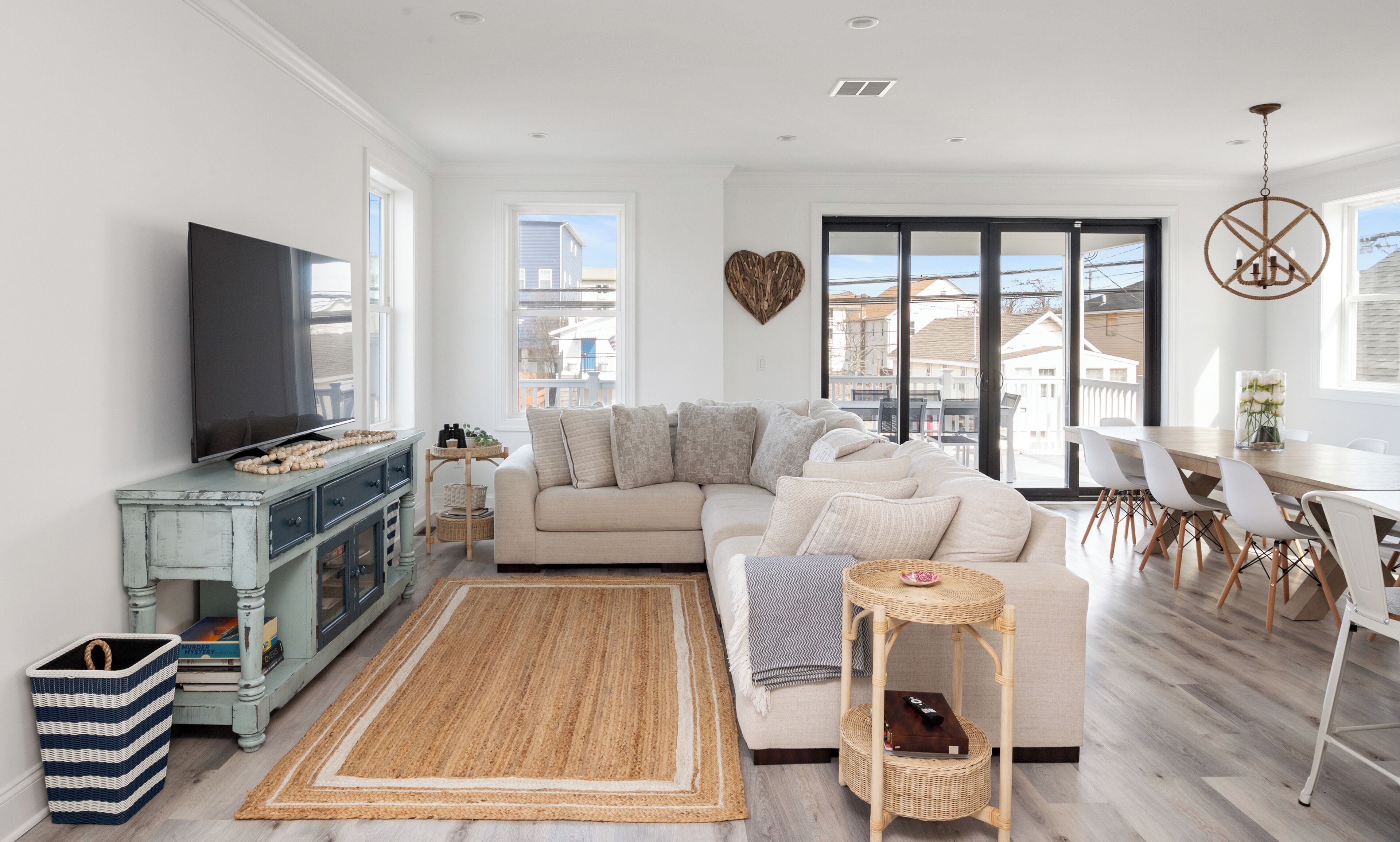 Smart-tv och böcker