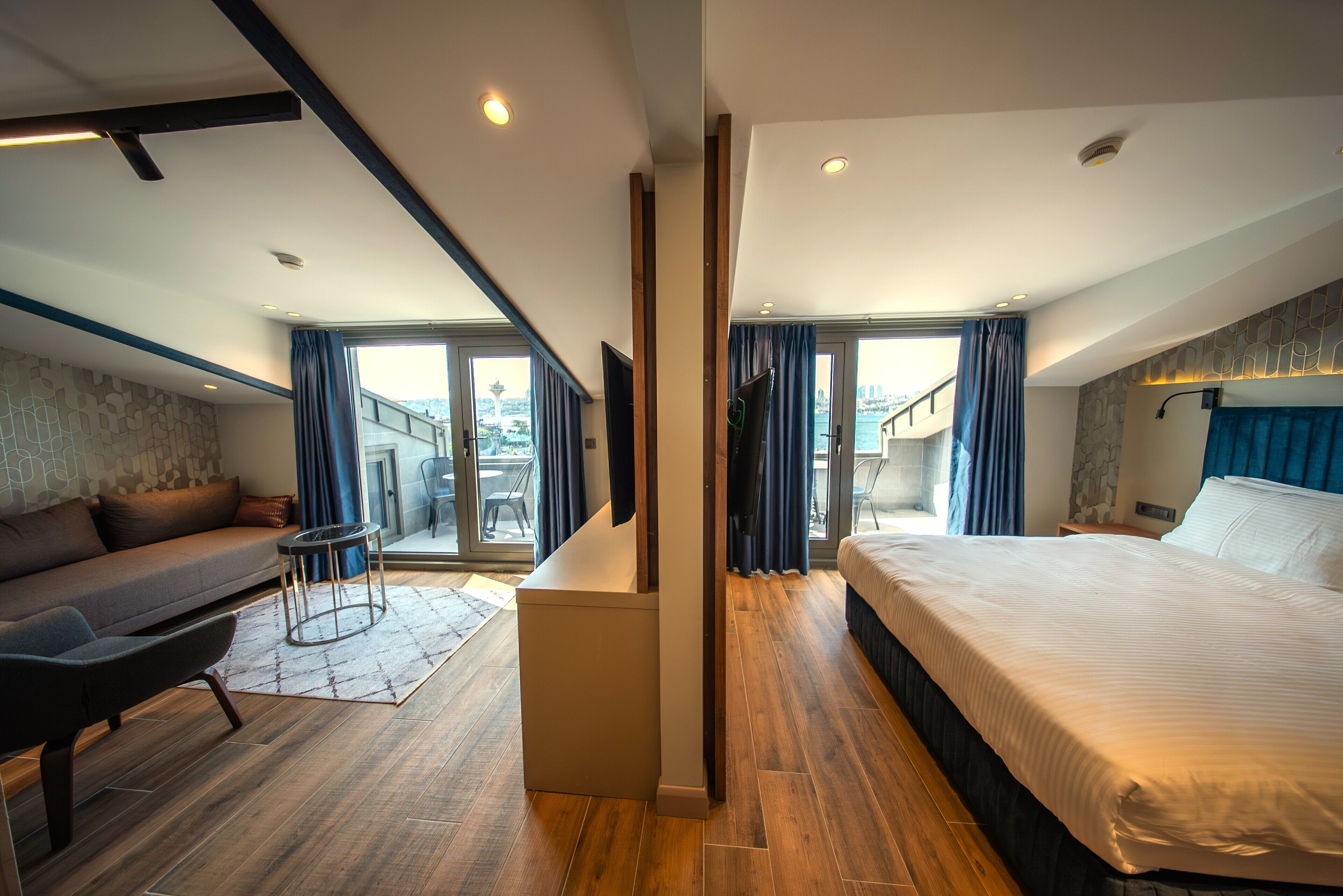 Literie de qualité supérieure, minibar, coffres-forts dans les chambres