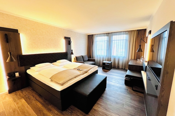 Comfort Double Room | In-room safe, blackout drapes, soundproofing, free WiFi