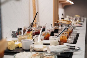 Morgenmadsbuffet hver dag mod et gebyr