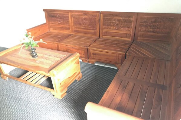 Sala de estar en el lobby