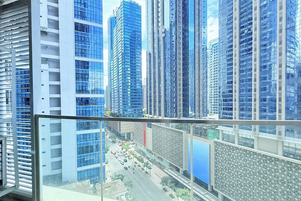 Vue depuis lâhĂ©bergement