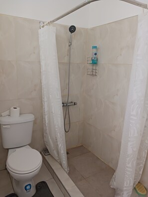 Towels, soap, toilet paper