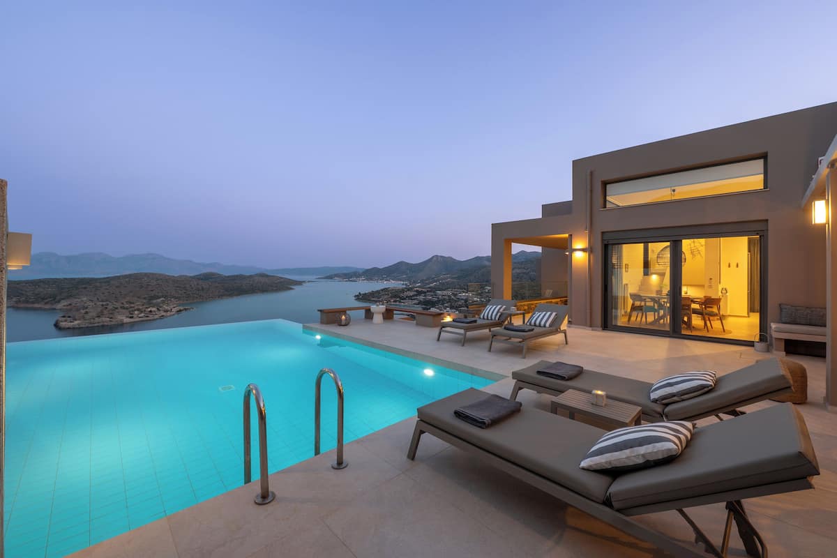 Design Villa II with Sea view, Poolside | Terrace/patio