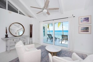 Smart TV, offices, printers - Envision: Renovated Beach Villa w/ Private Pool, Jacuzzi, & Backyard Snorkeling (Grand Cayman)
